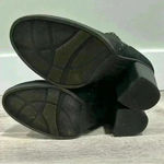 Naturalizer  Soul Faux Suede Black Studded Booties Heeled Ankle Boots Size 7W Photo 6