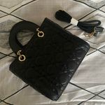 Womens Small Black Crossbody Tote Purse Ladies Stylish Casual Handbag Photo 0