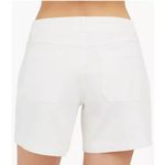 Spanx Women's Classic White Cotton Blend 6"‎ Shorts with Pockets Size 3X NWT Photo 5