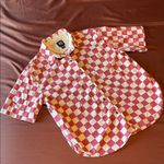 BDG Urban Outfitters  Checkered Button Down SS Shirt Photo 0