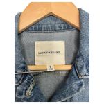 Lucky Brand  Denim Jacket Womens Small Blue Button Up Jean Classic Trucker Casual Photo 3