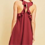 Entro Boutique Mint Ruffle Back Dress with Pockets and Racer Back Size Small Photo 7