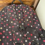 Vera Bradley ‎ Black Polka Dot Backpack Photo 4