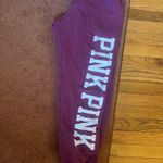 PINK - Victoria's Secret Women’s Burgundy Sweatpants by  Photo 2