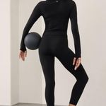 Athleta XL Transcend Top Black X-Large Photo 2