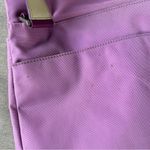 Tumi Nylon Lilac crossbody bag lightweight travel magnetic flap closure preppy Purple Photo 6