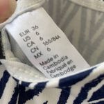 H&M NWT Tribal Tank Dress 6 Ikat Print Summer Sundress Fit & Flare Skater Boho Photo 5