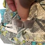 Victoria's Secret NWT Victoria’s Secret Blue And Yellow Floral Lace Trimmed Romper Photo 8