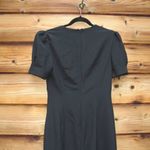 Mac Duggal NWT Puff Sleeve Black Cut Out Gown Dress 6 2630 Photo 9