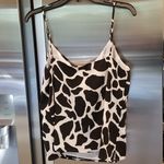 L'Agence ππ Jane Animal Print Silk Camisole Silk Photo 10
