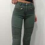 Missguided Sinner High Waisted Skinny Biker Jeans Photo 2