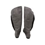 B Makowsky B. Makowsky Gray Leather Sherpa Lined Button Up Boots 7 Photo 2