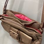 Isaac Mizrahi  Rose Gold Crossbody Pin Interior Shoulder Purse Bag Photo 1