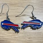 Buffalo Bills Earrings Blue Photo 1
