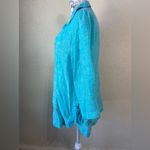 Isaac Mizrahi V neck tunic with side ties and 3/4 sleeves Photo 1