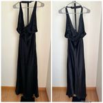 The Bar Revolve  Grayson Black Gown Formal Black Tie Size 10 Photo 1