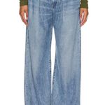 Citizens of Humanity  Petra Pleated Wide Leg Jeans in Nensi Size 29 2160-3028 Photo 0