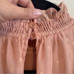 Avec Les Filles  Pink Ruffed Tiered Maxi Dress Womens 10 Romantic Coquette Fairy Photo 9