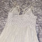 Free People Adella White Cream Lace Slip Dress Photo 6