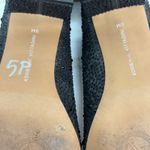 Adrienne Vittadini  Fiona Pump Heels Woman 8 Black Beaded Block Heel‎ Pointed Toe Photo 9