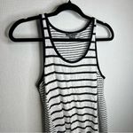 Vince  | Size‎ Small Sleeveless Black and White Striped Tank Top Photo 1