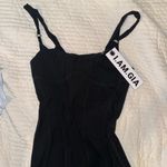 I am gia I.AM.GIA Mini Black Dress Photo 1