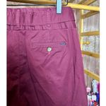 Polo Ralph Lauren High Waisted Wrap Belt Pants Burgundy Red Size 4 supreme Chino Photo 12