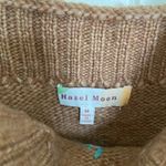 NWOT | Hazel Moon women’s knit‎ embroidered sweater tank — medium Brown Photo 3