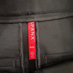 Spanx The Perfect Pant Black Ponte Knit High Waisted Straight Leg Pants Size M Photo 5