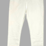 New KANCAN Size 3/25 Button Fly High Rise Denim Jeans White Skinny Stretch Photo 0