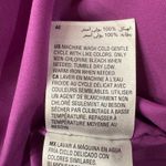 Bar III SZ 14 Maxi Dress V-Neck Spaghetti Straps Lined Slits Rear Zip Amethyst Photo 11