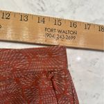 Worth New York Brielle Pants Women’s Magenta Leaf Jacquard Dress Trousers Sz 4 Brown Photo 3