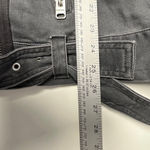 EXPRESS Dark Gray Black Washed Denim Jacket, Size M/L Photo 6