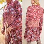Anthropologie Maeve X  Esther Floral Tiered Patchwork Dress Photo 5