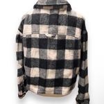 ZARA  flannel plaid crop shaket size medium Photo 2