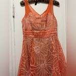 Moulinette Soeurs Anthropologie Calendula Dress by  Organza Floral Sz 6 Spring! Photo 5