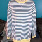Trendy Queen Crewneck Sweatshirt, Small Blue Photo 0