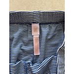 Savage x Fenty Women's Size XL Navy‎ White Strip Jogger Lounge Pajama Pants Soft Blue Photo 5