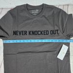 Spiritual Gangster x Kendall Toole "Never Knocked Out" T-Shirt Vtg Black S NWT Photo 7