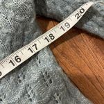 Fat Face UK green pointelle alpaca blend scalloped sweater 6 Photo 3