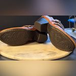 B.O.C. Ankle Boots Double Buckle Tan Leather Block Heel Round Toe . Sz 8… Photo 7