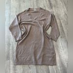 Chic Beige Long Sleeve Sweater Dress Tan Size 1X Photo 2