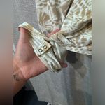 EXPRESS  Body Contour Cream and Tan Bodysuit size XL Photo 6