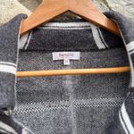 Barreling Bartolini Italian Soft Wool Cashmere Windowpane Plaid Knit Cardigan Photo 1