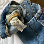 Aritzia Wilfred Free Button Up Denim Mini Skirt Size 2 Blue Photo 3