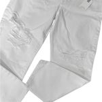 Good American #64 NWT  Good Girlfriend Ripped High Waist Ankle Jeans in W… Photo 3