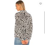 ANINE BING  - Lilah Silk Blouse in Leopard XS‎ Photo 1