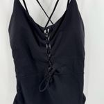 Skinny Dippers Swimsuit Size Large NEW Jelly Beans Suga Babe Lace Up Black NWOT Photo 12