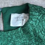 Tuckernuck NEW  HYACINTH HOUSE Green Jacquard Noelle Blouse XS Photo 5