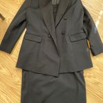 Dress Coat & Skirt Black Size 12 Photo 0